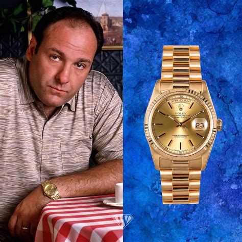 tony soprano rolex president|tony soprano rolex watch.